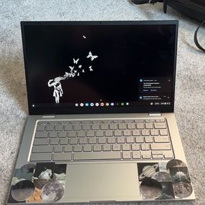 asus chromebook(silver)